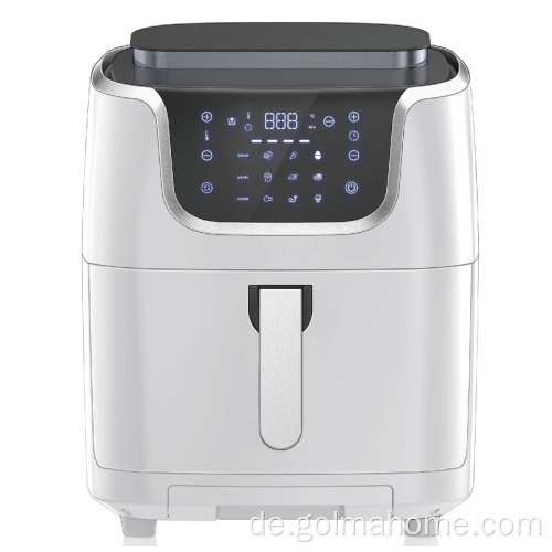 Heißluftfritteuse 7L Digital mit Dampf und Heißluftfritteuse 2 in 1 Funktion Crisp Smart Heißluftfritteuse ohne Öl